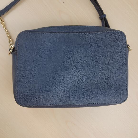 Michael Kors Navy Saffiano Leather Crossbody Bag - Picture 11 of 13